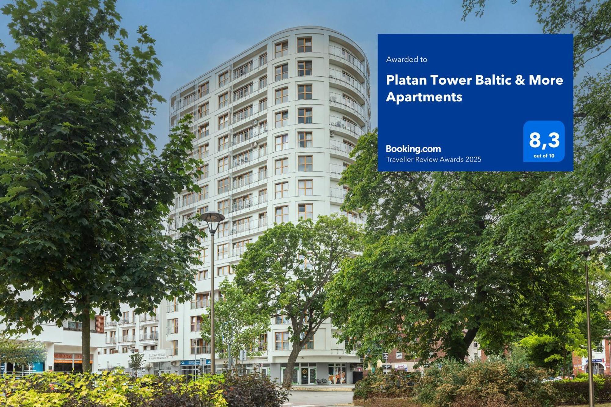 Platan Tower Baltic & More Apartments Swinoujscie Kültér fotó